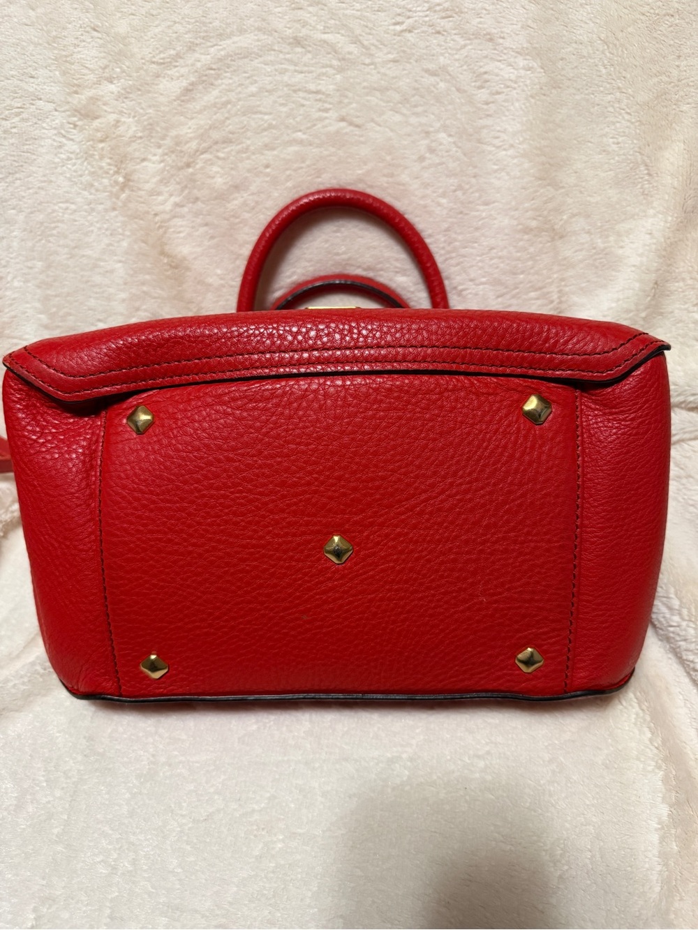 MCM Red Leather Bag - Picture 8 of 12